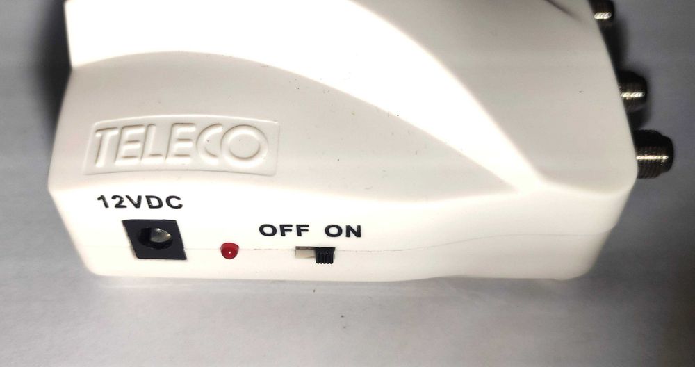 Amplificador Sinal de Antena Teleco TV 12V 24V 230V