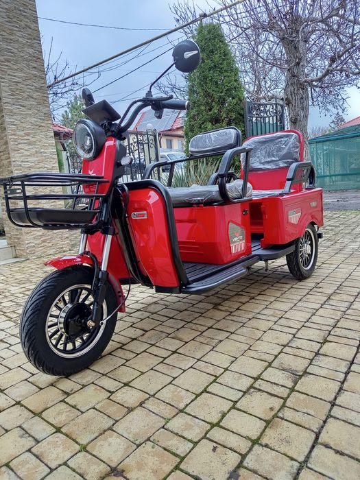 Електроскутер трицикл грузо/пасажир Smart 2000Вт, гарантія, муравей