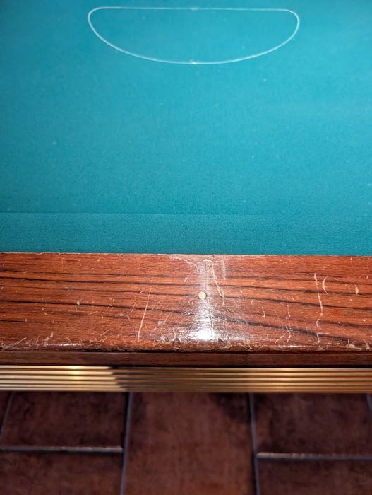 Mesa de Bilhar Profissional (Tampo em Ardósia) + 11 Tacos e Acessórios