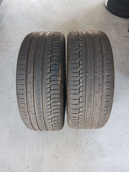 Vendo pneus semi-novos 225/50/17 Continental