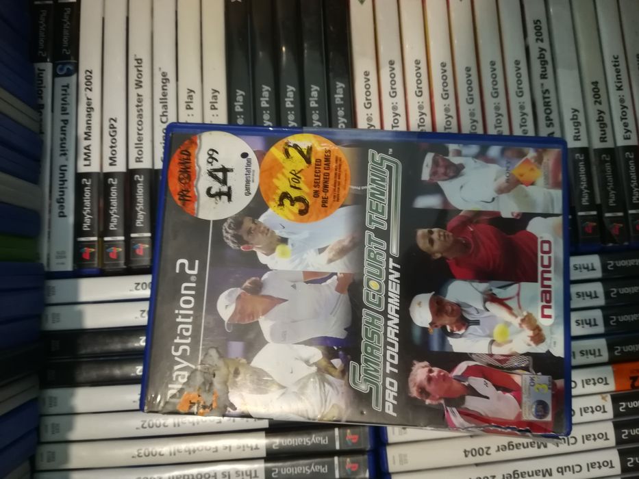 Smash court tennis pro tournament ps2 PlayStation 2
