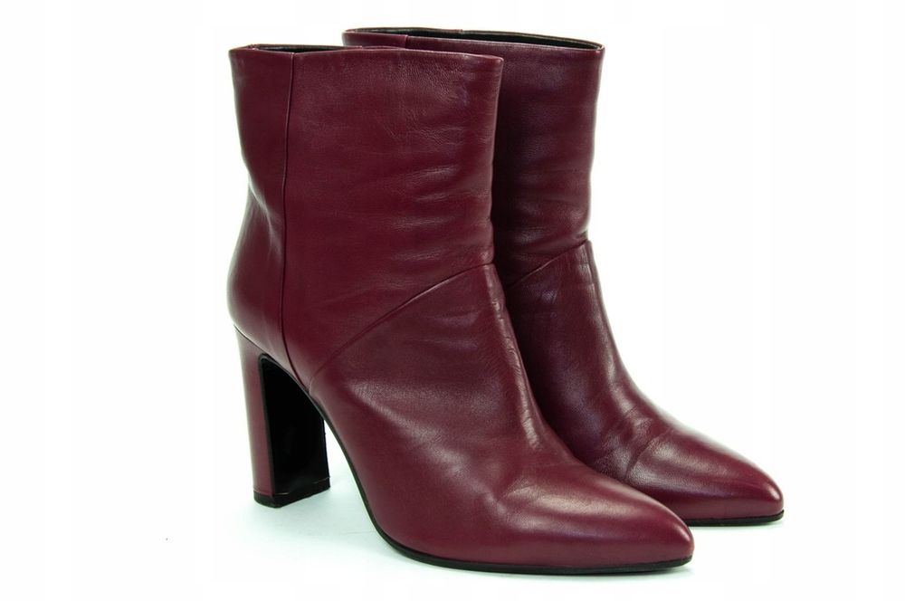 Buty Alberto Zago Botki na obcasie r.38 Używany