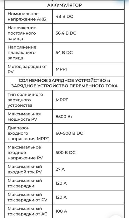 NEW Гібридний сонячний інвертор EASUN 6.2kW 48V SMT / Гибридный солнечный инвертор EASUN 6.2kW 48V SMT