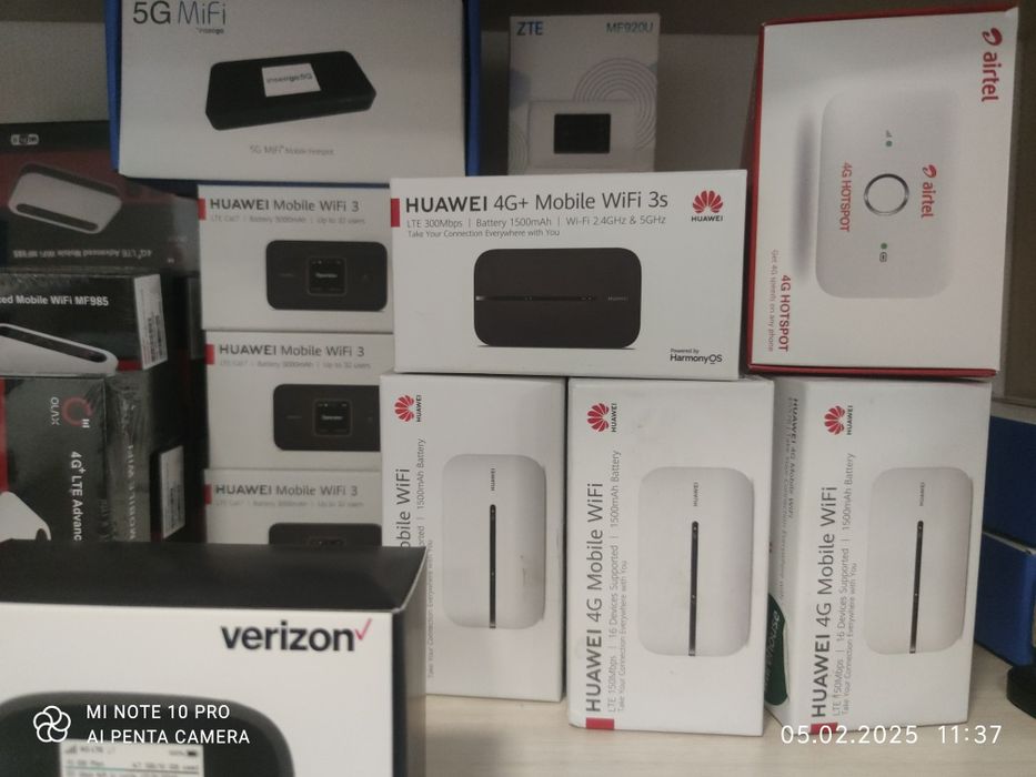 4G LTE Wi-Fi роутер Huawei E5576-320/322/Е5783 безлимит лайф