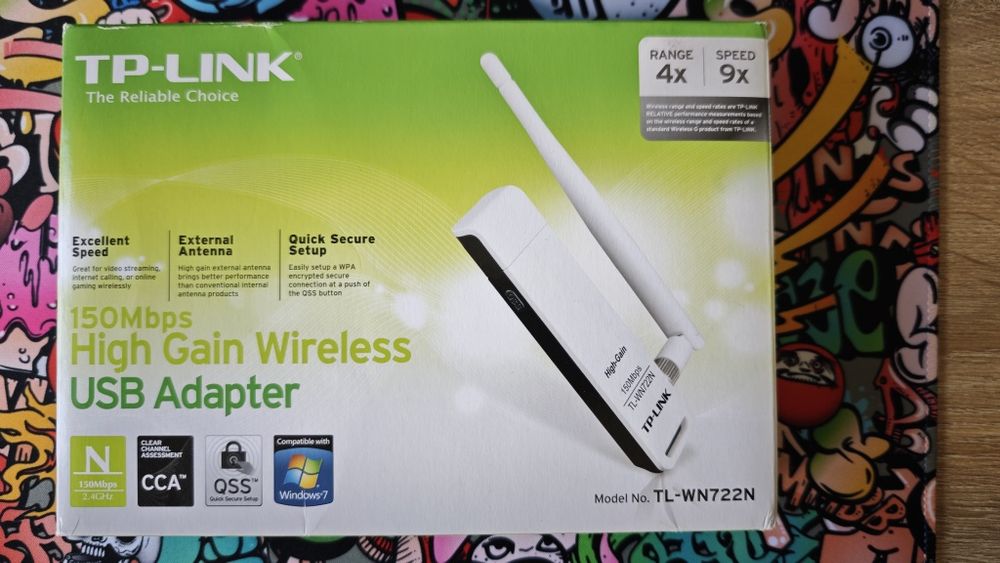 Adaptador WiFi TP-Link 150 Mbps