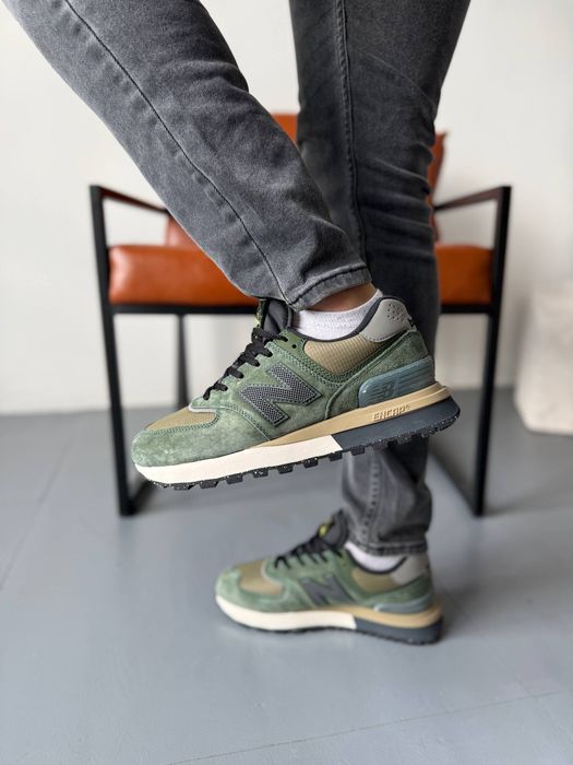 36-45 Stone Island x New Balance 574 Legacy 'Dark Green'