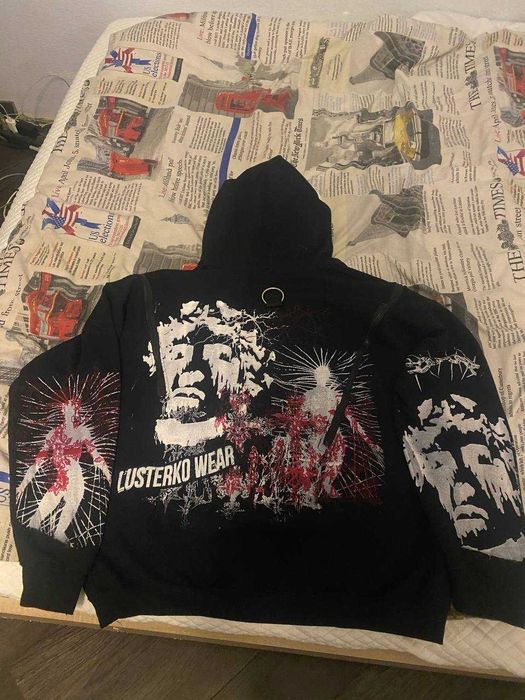 Кастомная худи+балаклава бренда Lusterko Wear