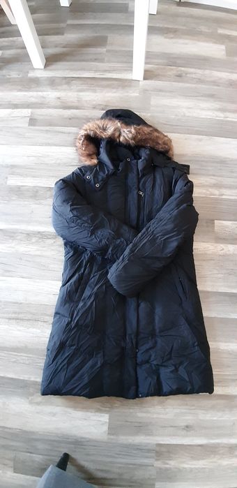 Puchowy płaszcz New Look czarny  42