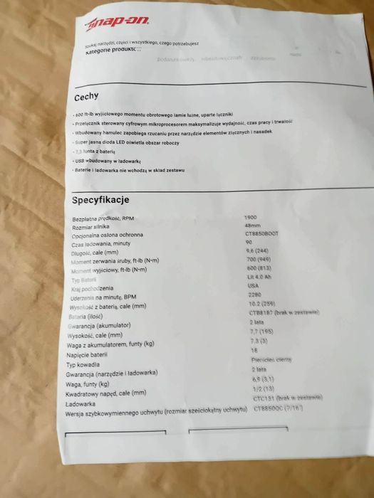 Sprzedam klucz do odkręcania