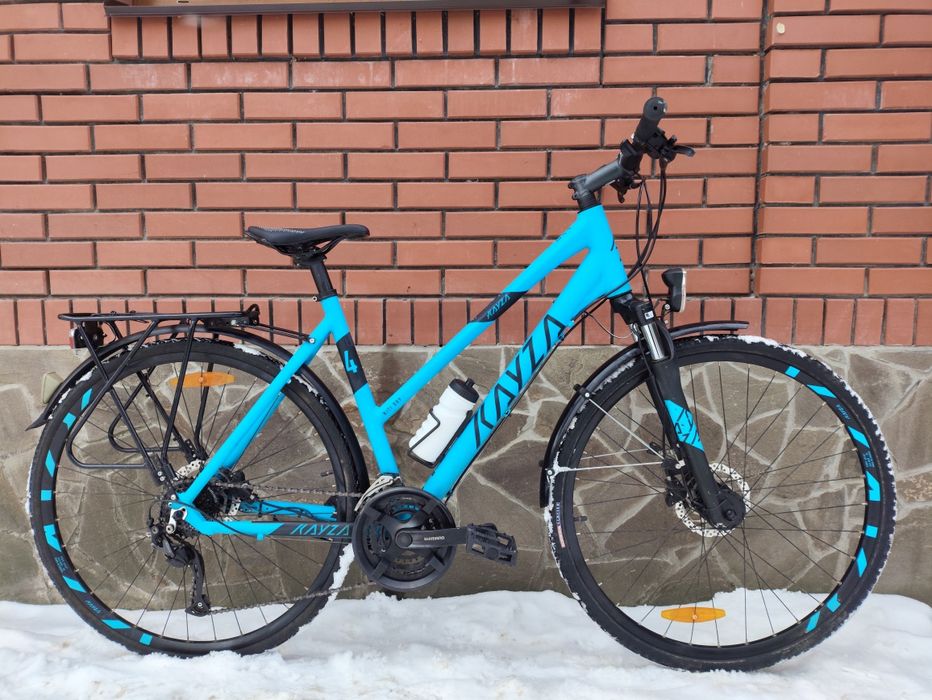 Велосипед, ГІДРАВЛІЧНІ гальма, алюміній, ДИНАМО ВТУЛКА, амортизатор