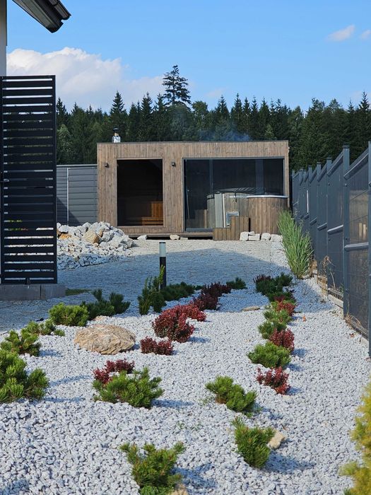 Domek z widokiem na góry, sauna, jacuzzi, Sudety, weekend Zieleniec