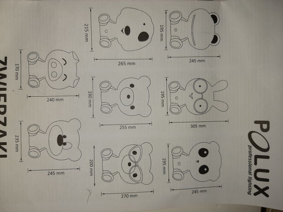 Ledowy miś lampka  nocna