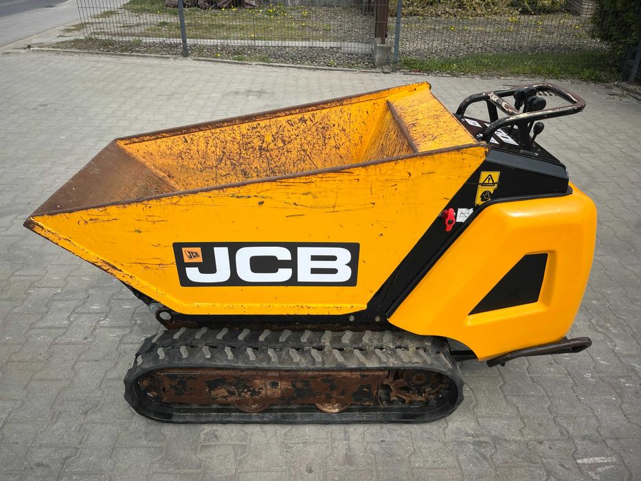 Taczki spalinowe gąsienicowe, wozidło budowlane JCB HTD-5, 2020 rok