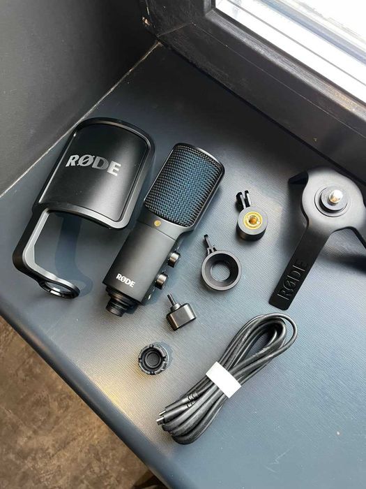 Студійний USB-конденсаторний мікрофон Rode NT-USB+