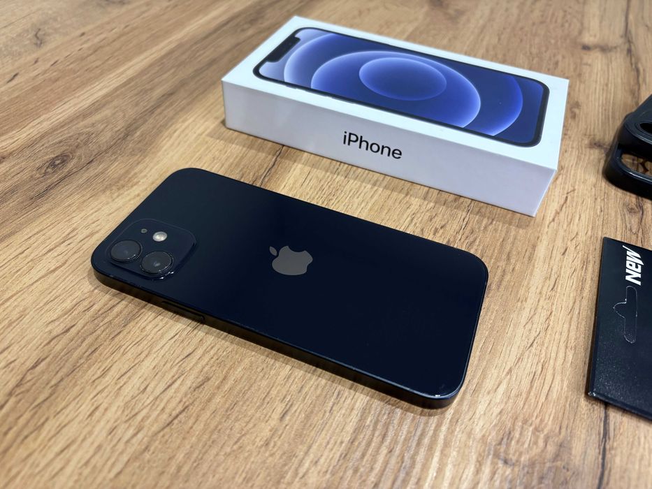 Okazja!!! Iphone 12 - Czarny ! Gwarancja! Kondycja Baterii 100% !