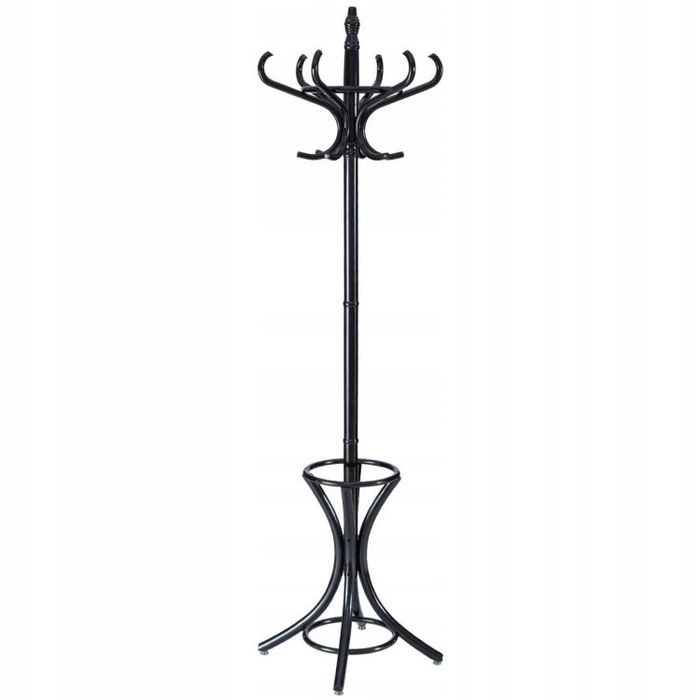 Wieszak na ubrania , obrotowy drewniany