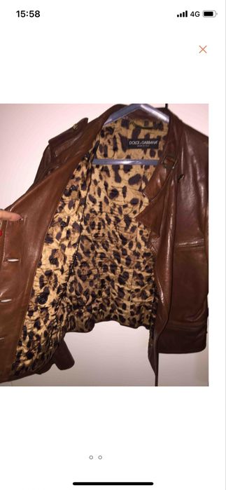 Blusao de pele Dolce & Gabanna