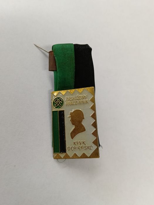 Odznaka zasłużony pracownik KWK Dębieńsko p0