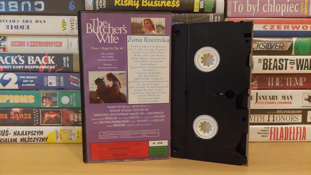 Żona Rzeźnika (The Butcher's Wife) - VHS