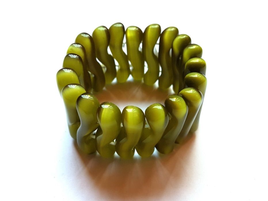 Pulseiras Largas em Olho de Gato NOVAS