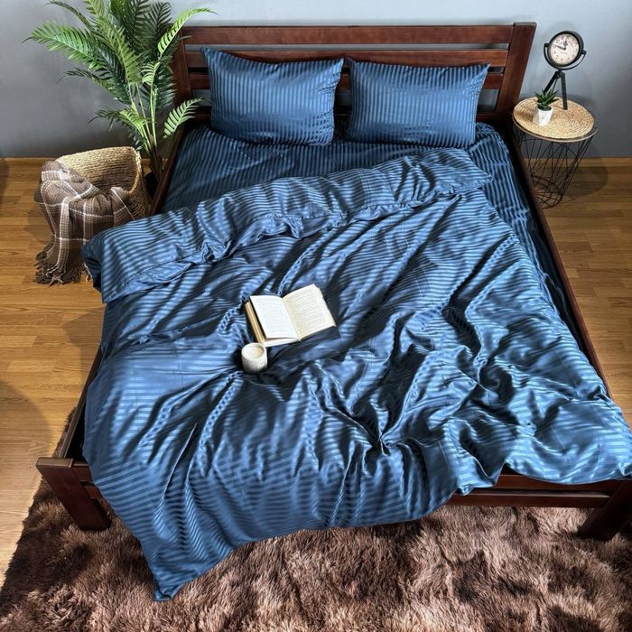 Постіль страйп сатин СУПЕР ціна доступна якість