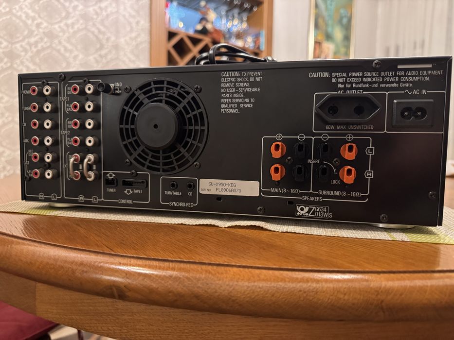 Ресивер  technics stereo integrated  amplifier  SU-X950