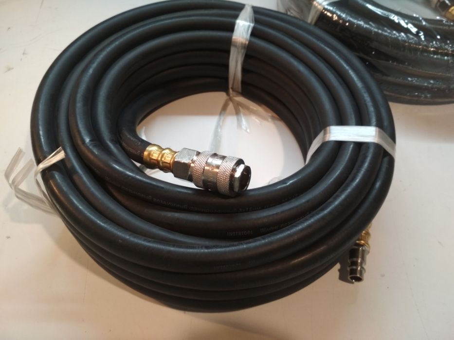 Шланг гумовий повітряний, підкачка, INTERTOOL  20атм, 8x15мм, 10х17мм
