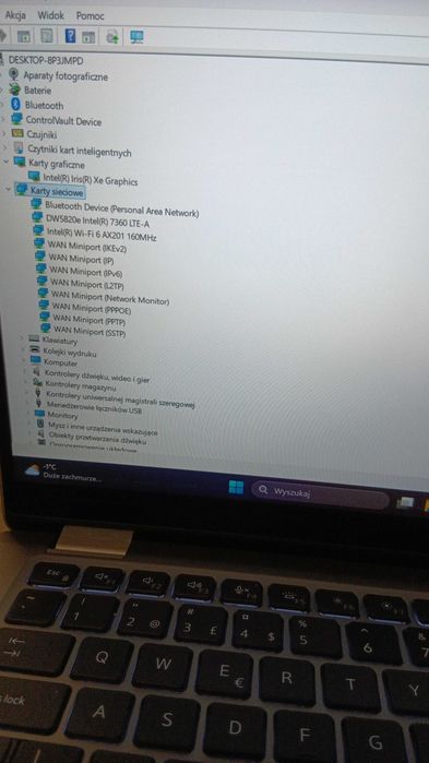 Laptop/Tablet Dell 5320 I5 1145G7/16gb/256SSD/13IPS/Windows 11PRO