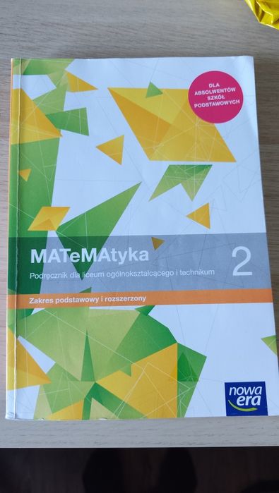 Podręcznik matematyka 2 dla liceów zakres rozszerzony