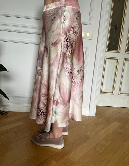 Шовкова спідниця Marks & Spencer