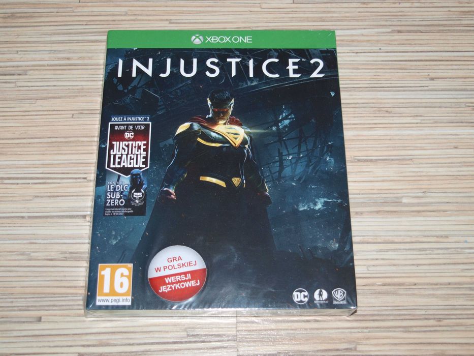 Gra Injustice 2 xbox one series x nowa we folii!!!