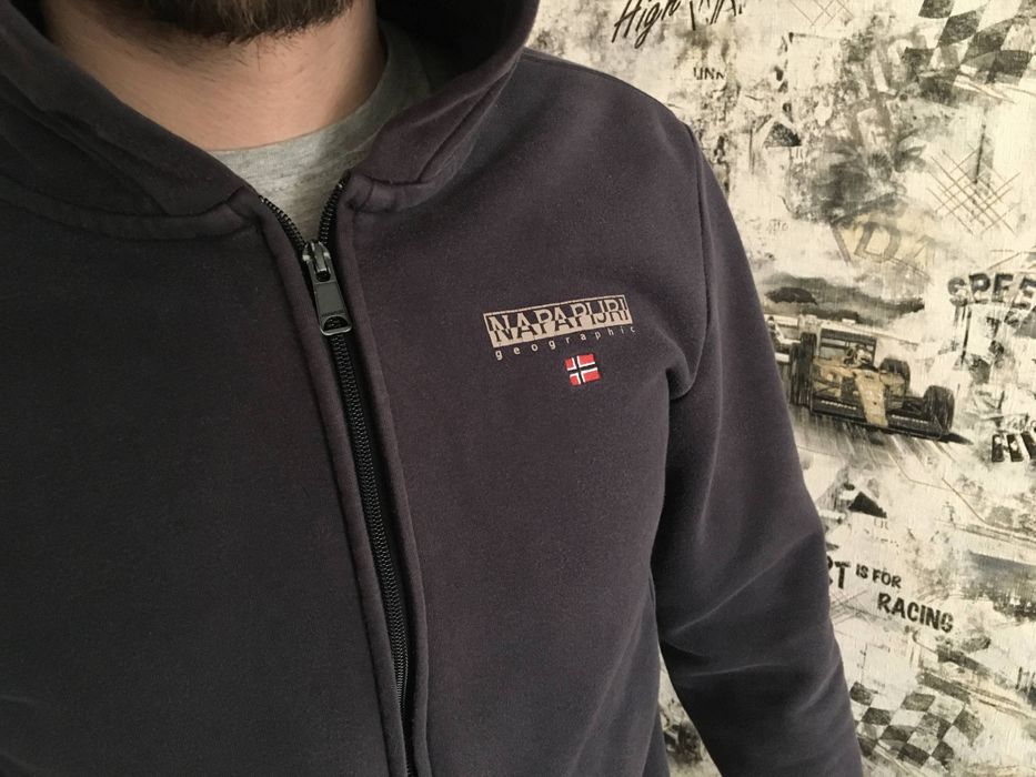napapijri geographic кофта зип худі