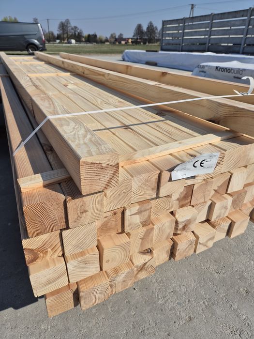 Kantówka 68×68×4000 C24 – heblowana, suszona