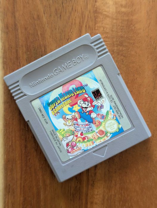 Super Mario Land 2 6 Golden Coins Game Boy DMG Oryginał Wersja Ang