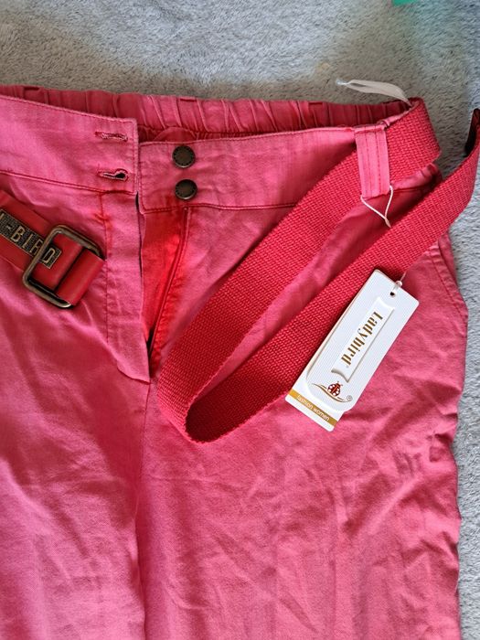 Котонові брюки на резинці