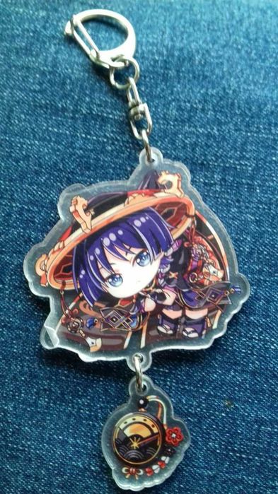 Брелки Геншин импакт Тігнарі, Кадзуха, Скарамуча, Сяо нові