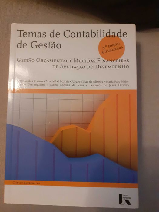 Temas de Contabilidade de Gestão - Gestão Orçamental e Medidas Financeiras de Avaliação do Desempenho