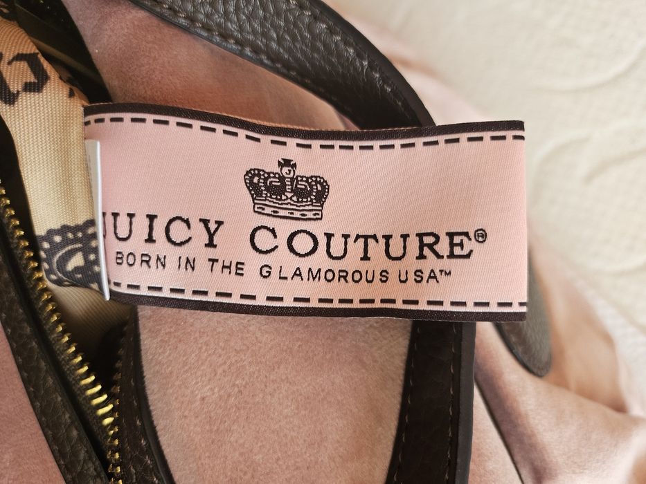 Welurowa Torebka Juicy Couture