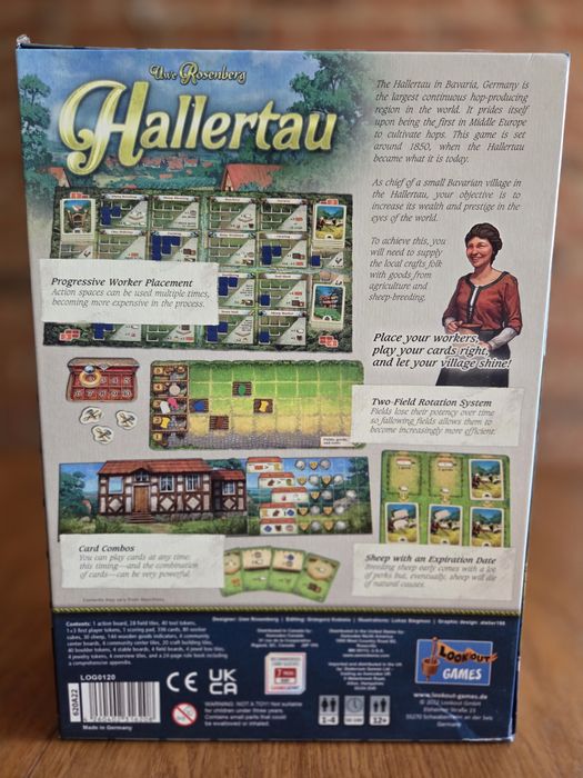 Hallertau (wersja angielska) - gra planszowa