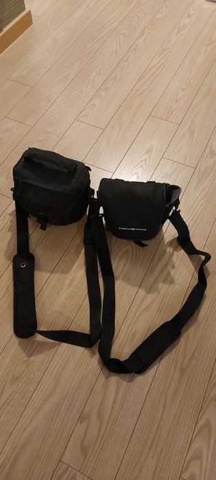 Câmara fotográfica Nikon e vídeo Sony