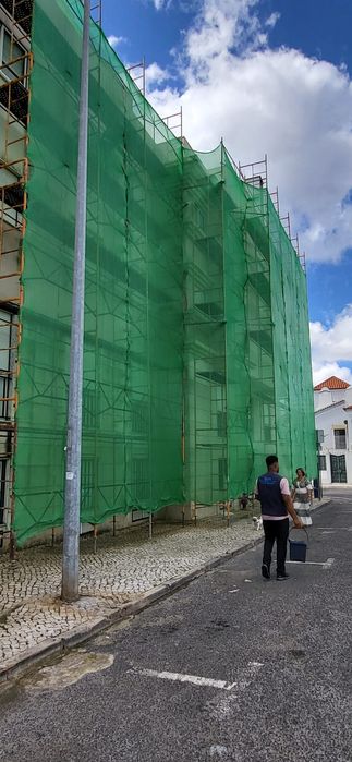 Andaimes, Aluguer de andaimes, tradicional e certificados , montagem.