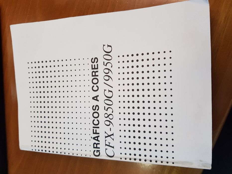 Calculadora Científica com gráficos e a cores, CASSIO CFX 9950G