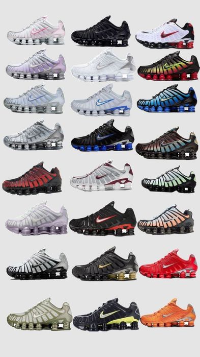 Кросівки - Nike Shox tl - легкі комфортні та стильні для всього