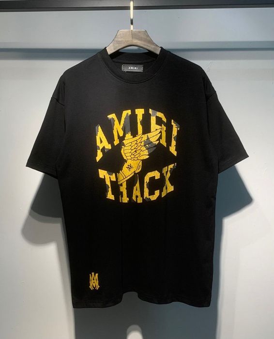 Футболка Amiri біла та чорна