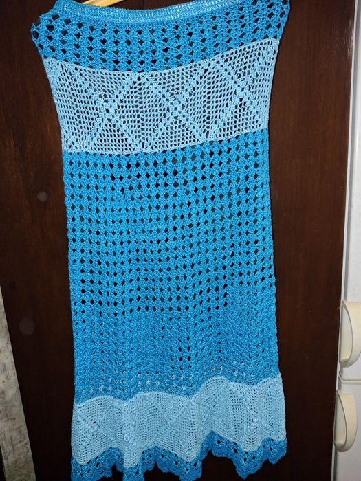 Спідниця в,язана гачком