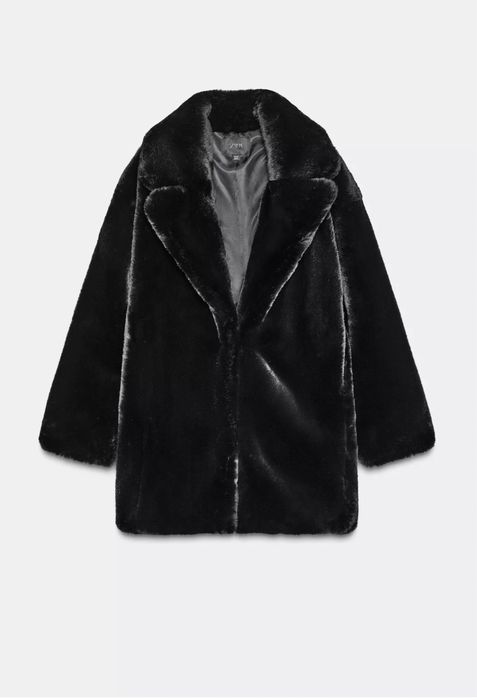 Шуба Zara M 38 L 40 штучне хутро під норку