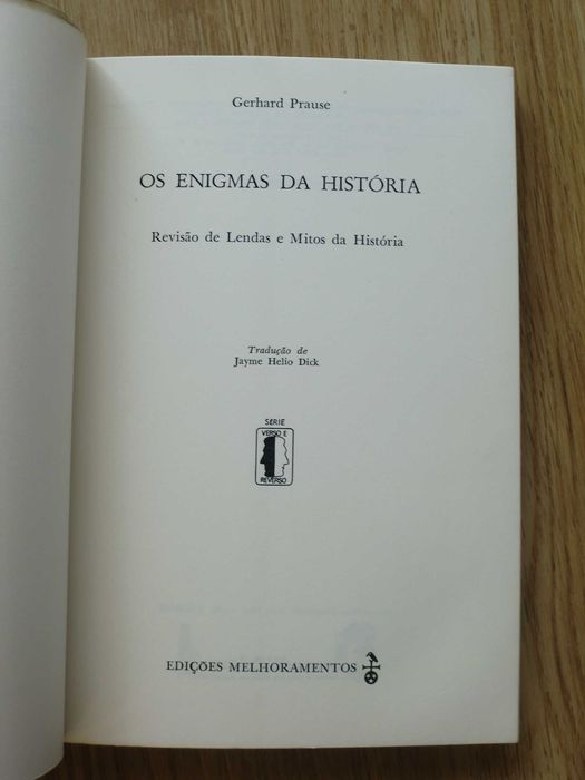 Os Enigmas da História
de Gerhard Prause