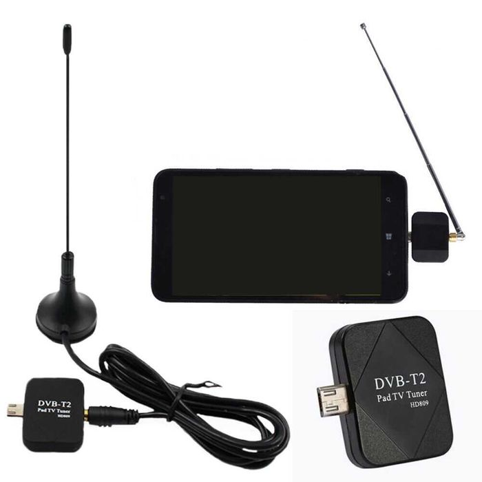 ReceptorTV TDT Digital no telemóvel  DVB-T  android ou tablet