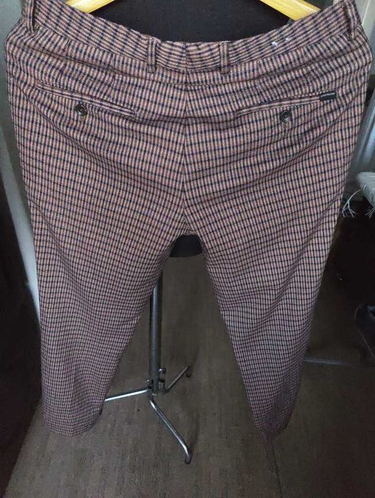 Джинсы (chino Scotch&Soda Mott Дания w32 stretch checked.