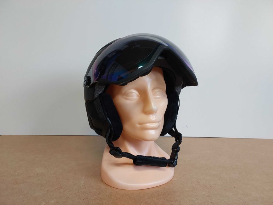 Nowy kask narciarski z szybką L 58 - 61 cm